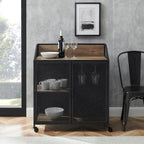 Meuble bar en maille industrielle Middlebrook Pierpont