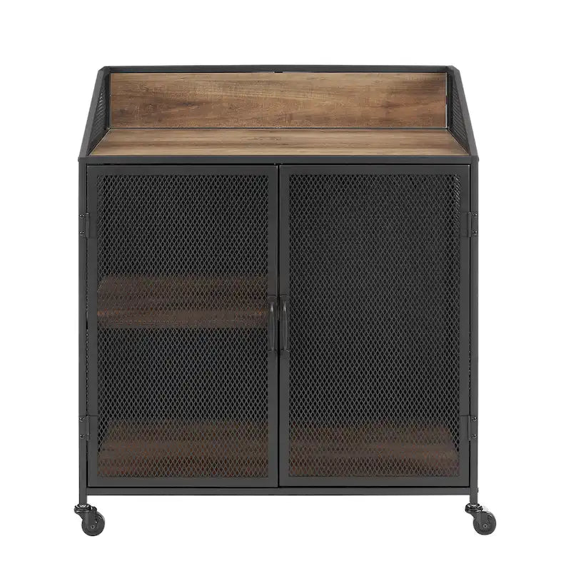 Meuble bar en maille industrielle Middlebrook Pierpont
