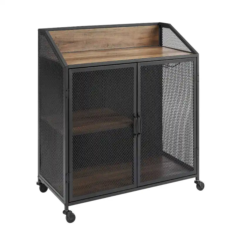 Meuble bar en maille industrielle Middlebrook Pierpont