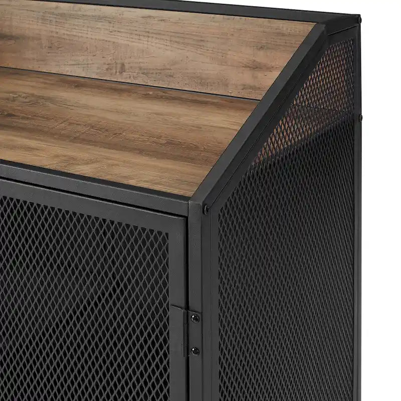 Meuble bar en maille industrielle Middlebrook Pierpont