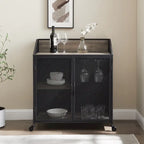 Meuble bar en maille industrielle Middlebrook Pierpont