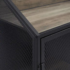 Meuble bar en maille industrielle Middlebrook Pierpont