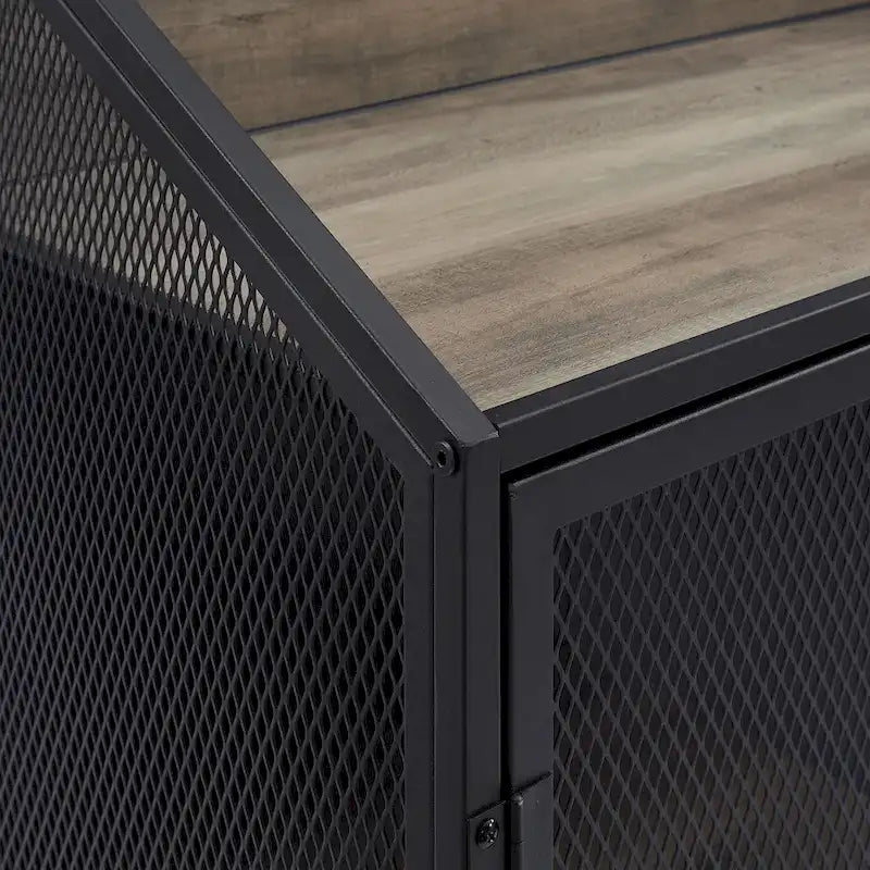 Meuble bar en maille industrielle Middlebrook Pierpont
