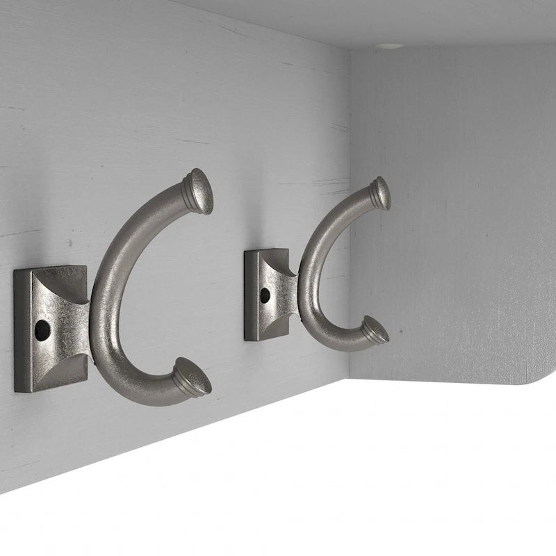 Porte-manteau mural avec étagère | 5 coloris | Style transitionnel | Simple
