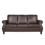 Ensemble de 3 fauteuils club et canapé en similicuir Dowd par Christopher Knight Home