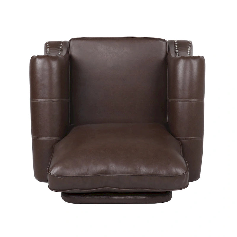 Ensemble de 3 fauteuils club et canapé en similicuir Dowd par Christopher Knight Home