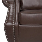 Ensemble de 3 fauteuils club et canapé en similicuir Dowd par Christopher Knight Home