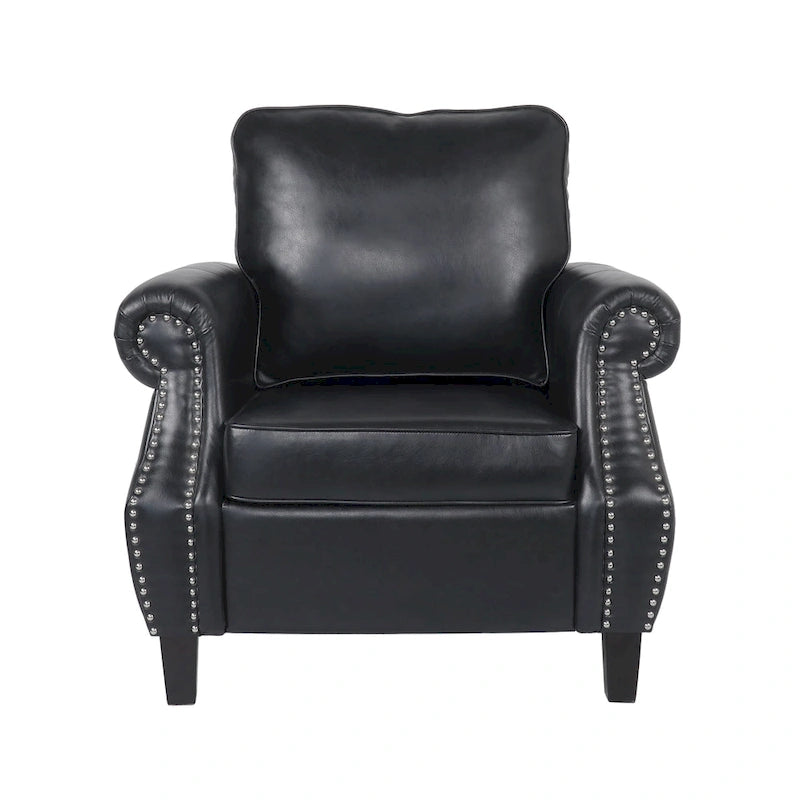 Ensemble de 3 fauteuils club et canapé en similicuir Dowd par Christopher Knight Home