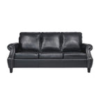 Ensemble de 3 fauteuils club et canapé en similicuir Dowd par Christopher Knight Home