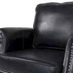 Ensemble de 3 fauteuils club et canapé en similicuir Dowd par Christopher Knight Home