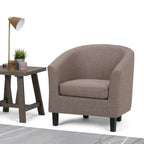 Fauteuil Club, Style Contemporain, Assise Unique – Marron / Noir / Rouge / Gris / Bleu