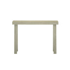 Table console style classique Blanc / Noyer US – 46 po
