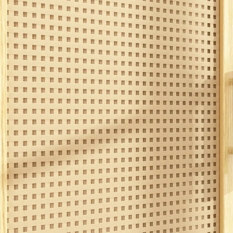 Armoire en bois brun à 2 portes et 2 tiroirs avec tringle, 1 personne