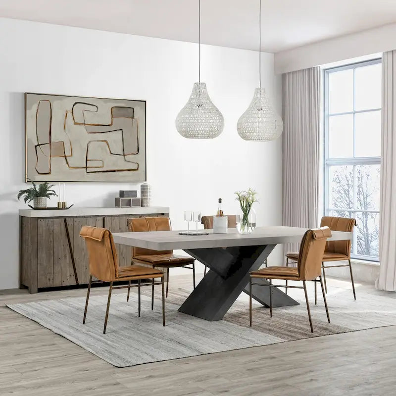 Table de salle à manger Durant 84 de Classic Home - 84 l x 43 P x 30 H