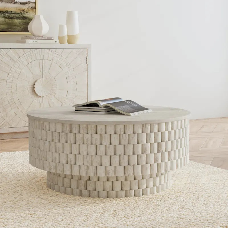 Table basse ronde Classic Home Norwood 40