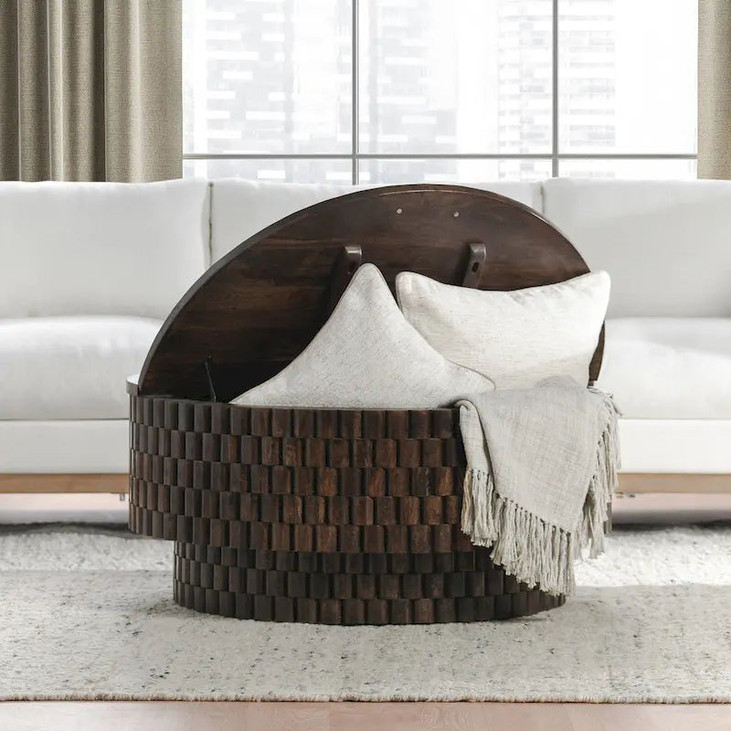 Table basse ronde Classic Home Norwood 40