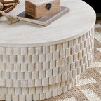 Table basse ronde Classic Home Norwood 40
