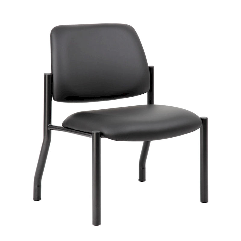 Chaise dossier mi-hauteur Noir / Beige / Gris – Sans accoudoirs et accoudoirs fixes, 136-227 kg