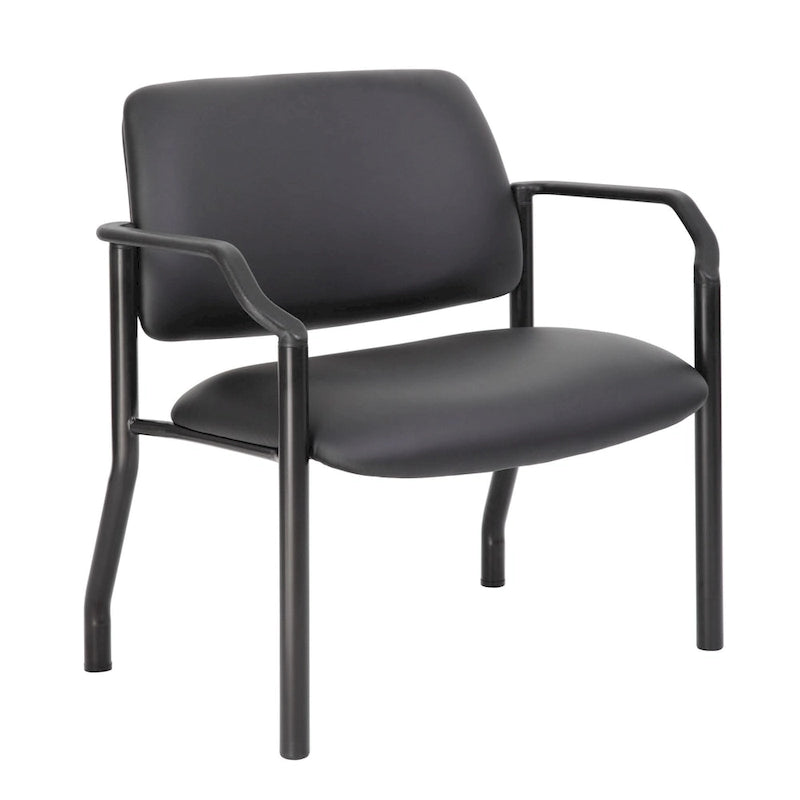 Chaise dossier mi-hauteur Noir / Beige / Gris – Sans accoudoirs et accoudoirs fixes, 136-227 kg