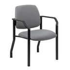 Chaise dossier mi-hauteur Noir / Beige / Gris – Sans accoudoirs et accoudoirs fixes, 136-227 kg