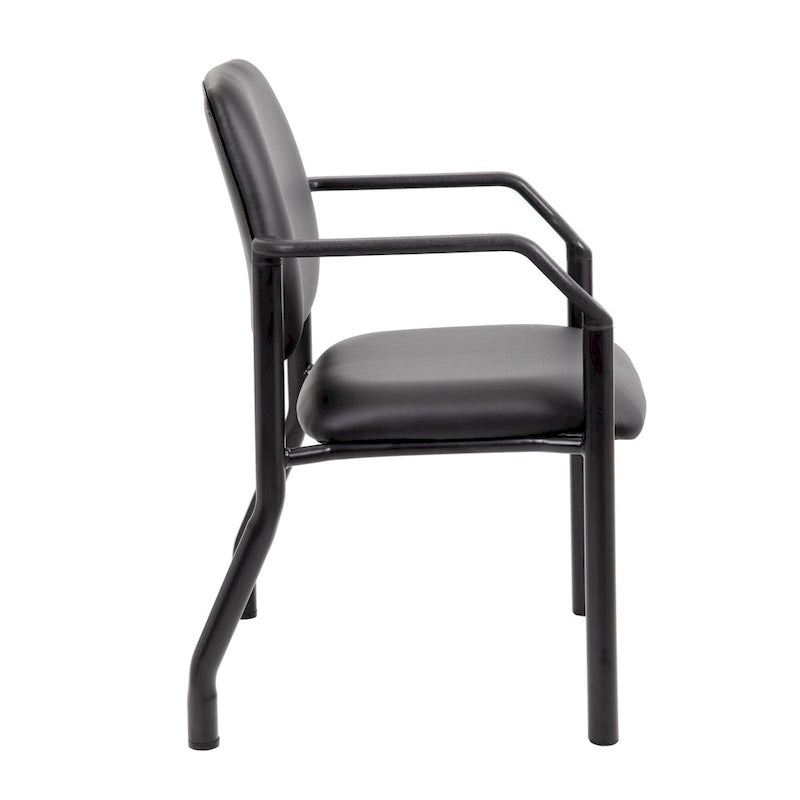Chaise dossier mi-hauteur Noir / Beige / Gris – Sans accoudoirs et accoudoirs fixes, 136-227 kg