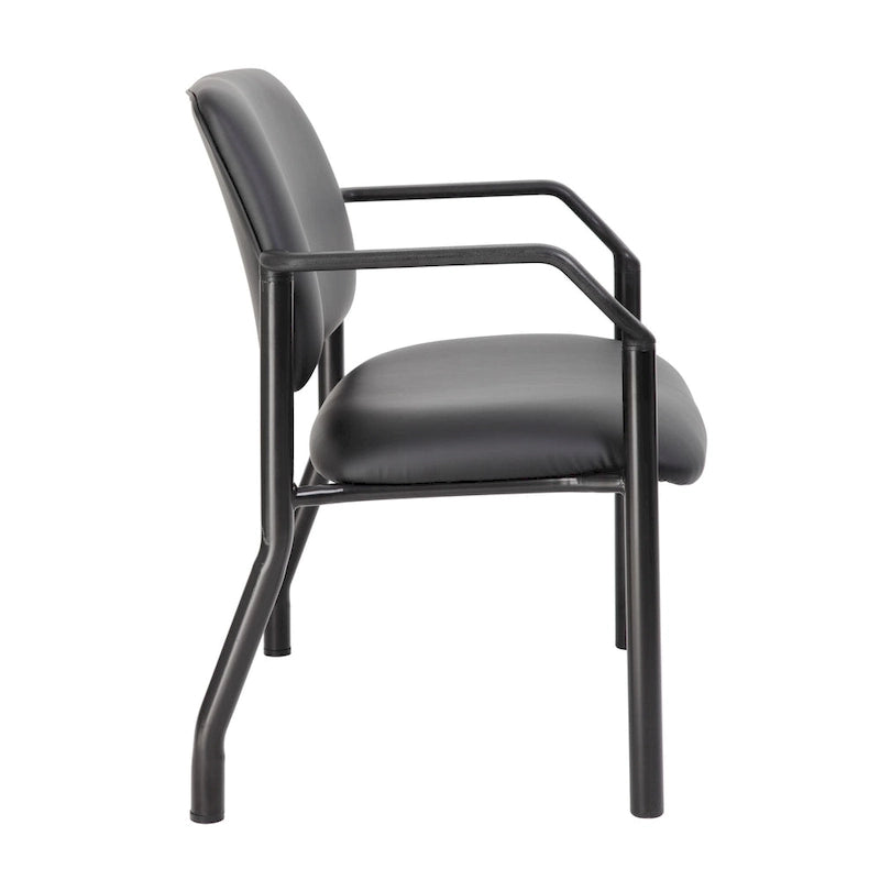 Chaise dossier mi-hauteur Noir / Beige / Gris – Sans accoudoirs et accoudoirs fixes, 136-227 kg