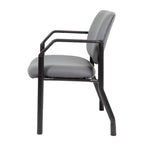 Chaise dossier mi-hauteur Noir / Beige / Gris – Sans accoudoirs et accoudoirs fixes, 136-227 kg