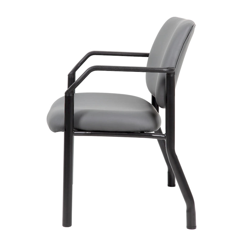 Chaise dossier mi-hauteur Noir / Beige / Gris – Sans accoudoirs et accoudoirs fixes, 136-227 kg