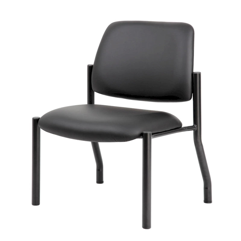 Chaise dossier mi-hauteur Noir / Beige / Gris – Sans accoudoirs et accoudoirs fixes, 136-227 kg
