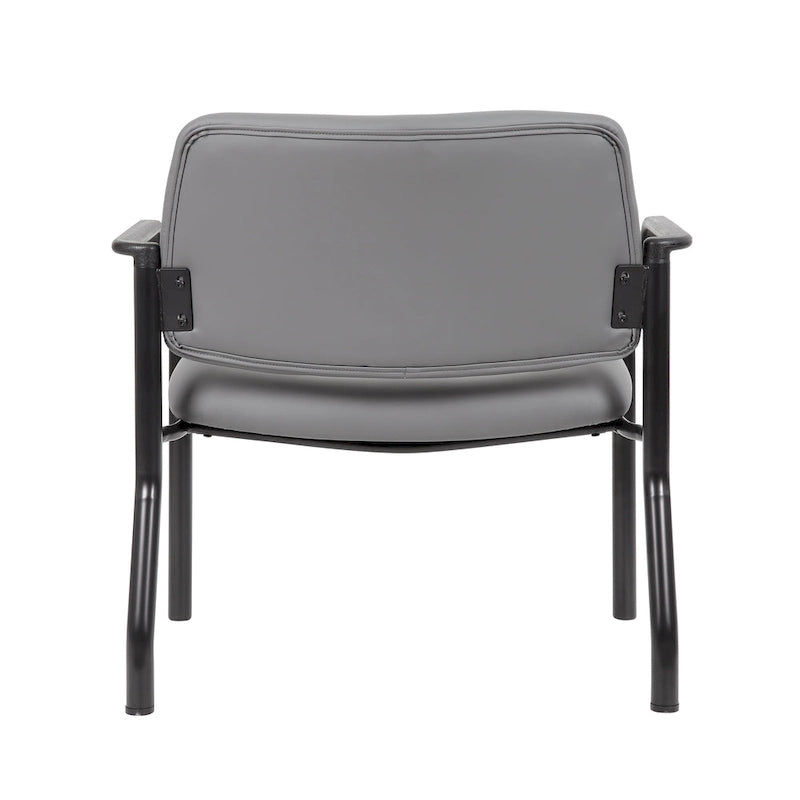 Chaise dossier mi-hauteur Noir / Beige / Gris – Sans accoudoirs et accoudoirs fixes, 136-227 kg