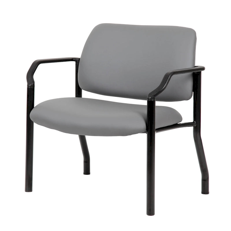 Chaise dossier mi-hauteur Noir / Beige / Gris – Sans accoudoirs et accoudoirs fixes, 136-227 kg