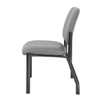 Chaise dossier mi-hauteur Noir / Beige / Gris – Sans accoudoirs et accoudoirs fixes, 136-227 kg