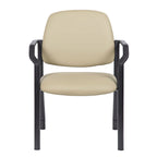 Chaise dossier mi-hauteur Noir / Beige / Gris – Sans accoudoirs et accoudoirs fixes, 136-227 kg