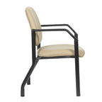 Chaise dossier mi-hauteur Noir / Beige / Gris – Sans accoudoirs et accoudoirs fixes, 136-227 kg