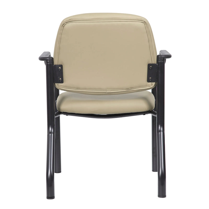 Chaise dossier mi-hauteur Noir / Beige / Gris – Sans accoudoirs et accoudoirs fixes, 136-227 kg