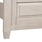 Lit panneau King Heartland Blanc antique