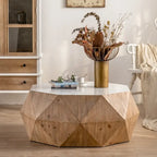 38 Table basse tridimensionnelle estampée de style rétro américain