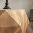 38 Table basse tridimensionnelle estampée de style rétro américain