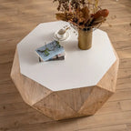 38 Table basse tridimensionnelle estampée de style rétro américain