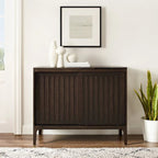 Meuble console de rangement pour disques Crosley Asher