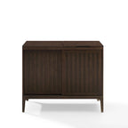 Meuble console de rangement pour disques Crosley Asher