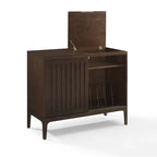 Meuble console de rangement pour disques Crosley Asher