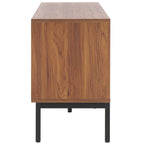 Meuble TV/multimédia Deandra à 4 portes SAFAVIEH (convient aux téléviseurs à écran plat jusqu'à 65 pouces) - 154,4 cm x 44,9 cm x 62,5 cm - 61Lx18Px25H