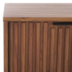 Meuble TV/multimédia Deandra à 4 portes SAFAVIEH (convient aux téléviseurs à écran plat jusqu'à 65 pouces) - 154,4 cm x 44,9 cm x 62,5 cm - 61Lx18Px25H