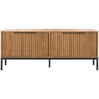 Meuble TV/multimédia Deandra à 4 portes SAFAVIEH (convient aux téléviseurs à écran plat jusqu'à 65 pouces) - 154,4 cm x 44,9 cm x 62,5 cm - 61Lx18Px25H