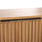 Meuble TV/multimédia Deandra à 4 portes SAFAVIEH (convient aux téléviseurs à écran plat jusqu'à 65 pouces) - 154,4 cm x 44,9 cm x 62,5 cm - 61Lx18Px25H