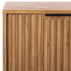 Meuble TV/multimédia Deandra à 4 portes SAFAVIEH (convient aux téléviseurs à écran plat jusqu'à 65 pouces) - 154,4 cm x 44,9 cm x 62,5 cm - 61Lx18Px25H