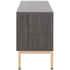 Meuble TV/multimédia Deandra à 4 portes SAFAVIEH (convient aux téléviseurs à écran plat jusqu'à 65 pouces) - 154,4 cm x 44,9 cm x 62,5 cm - 61Lx18Px25H