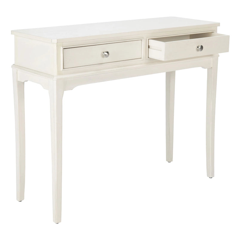 Console à 2 tiroirs SAFAVIEH Affie - 35,5 L x 13 P x 29,5 H - 36Wx13Dx30H