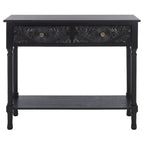 SAFAVIEH Leonia Console 2 tiroirs - 35,5 L x 13 P x 29,5 H - 36 L x 13 P x 30 H